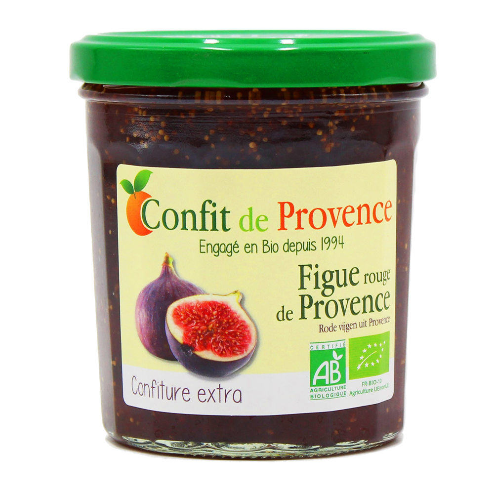 Confiture Extra - Figue Rouge BIO 370 gr — Carton de 6 pces