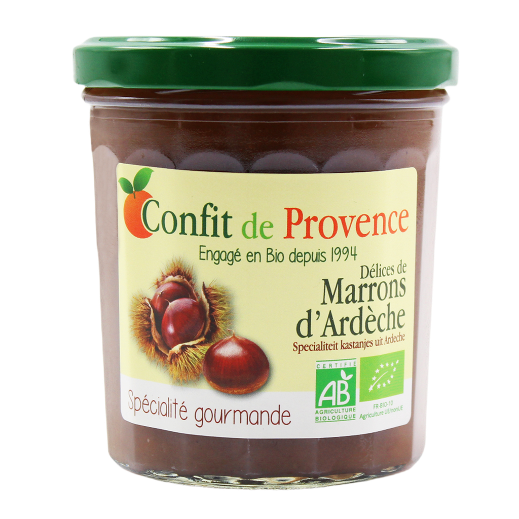Confiture Extra - Délices de Marrons d'Ardèche BIO 370 gr — Carton de 6 pces