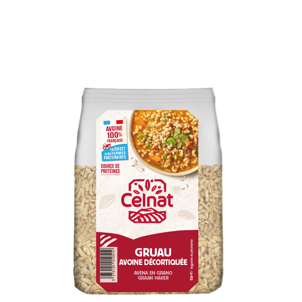 Gruau d'avoine BIO 6 x 500 gr