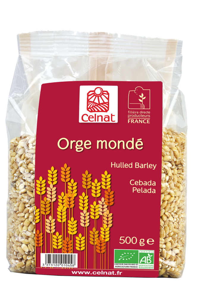 Orge mondé BIO 6 x 500 gr