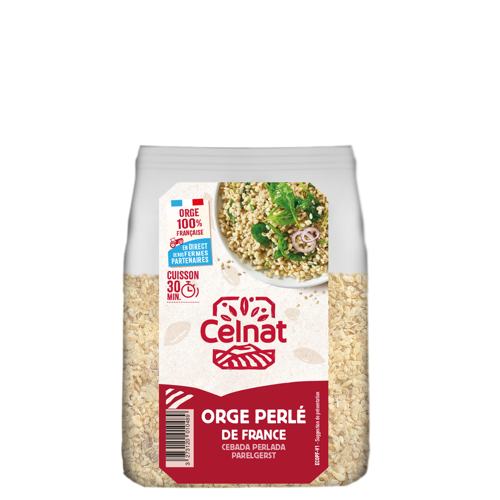 Orge perlé BIO 500 gr — Carton de 6 pces