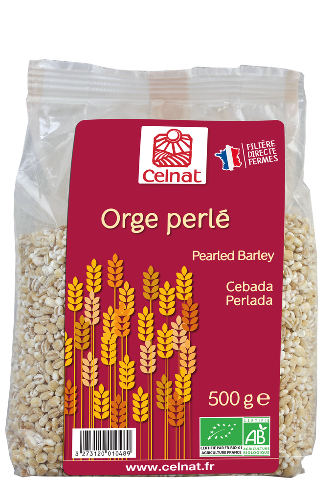 Orge perlé BIO 6 x 500 gr
