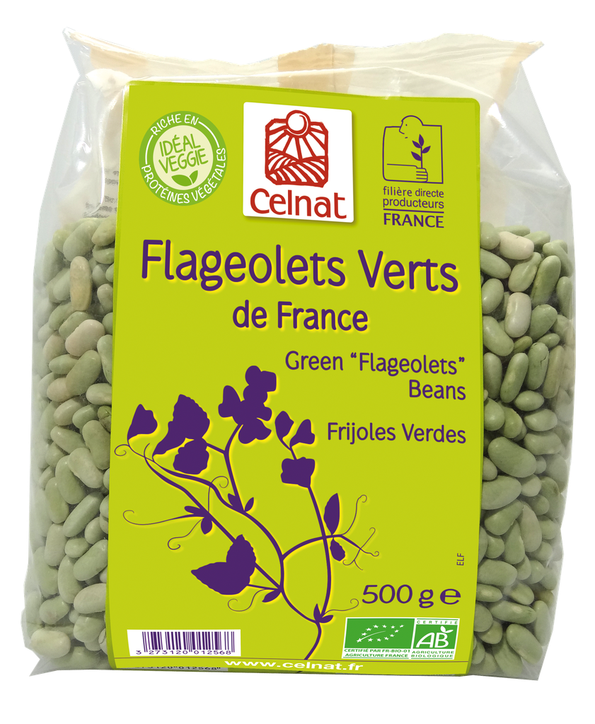 Flageolets verts BIO 6 x 500 gr