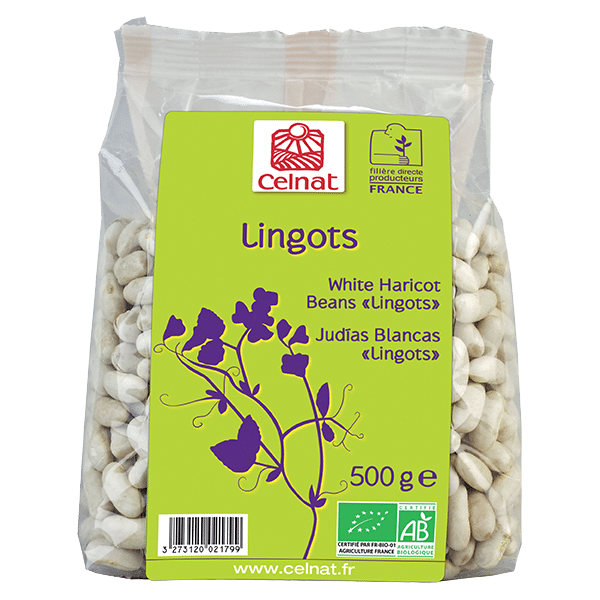 Haricots lingots BIO 6 x 500 gr
