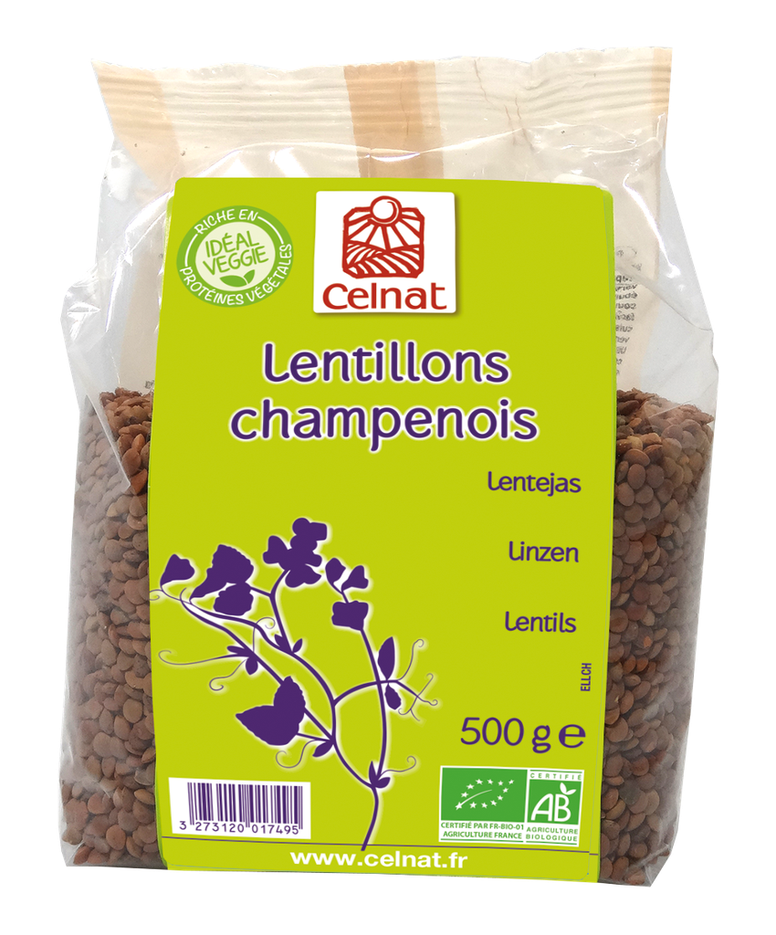 Lentillons Champenois  BIO 6 x 500 gr