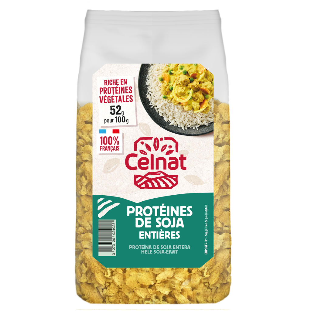 Protéines soja entières BIO 6 x 200 gr