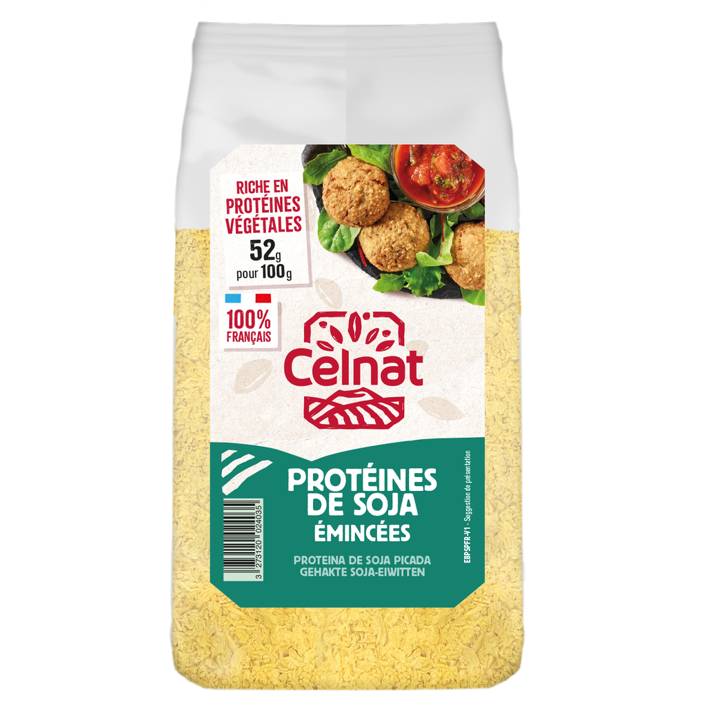 Protéines soja émincées BIO 6 x 300 gr