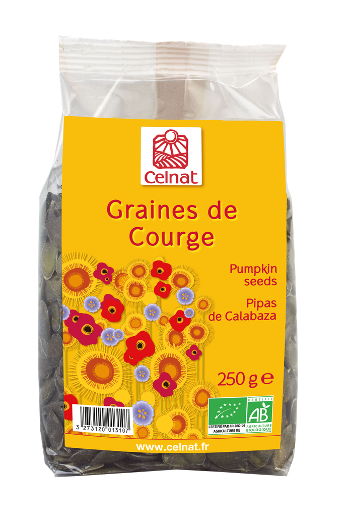 Graines courge BIO 8 x 250 gr
