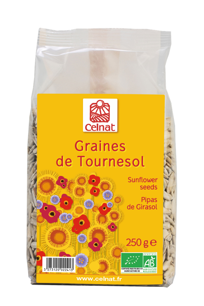 Graines de tournesol BIO 8 x 250 gr