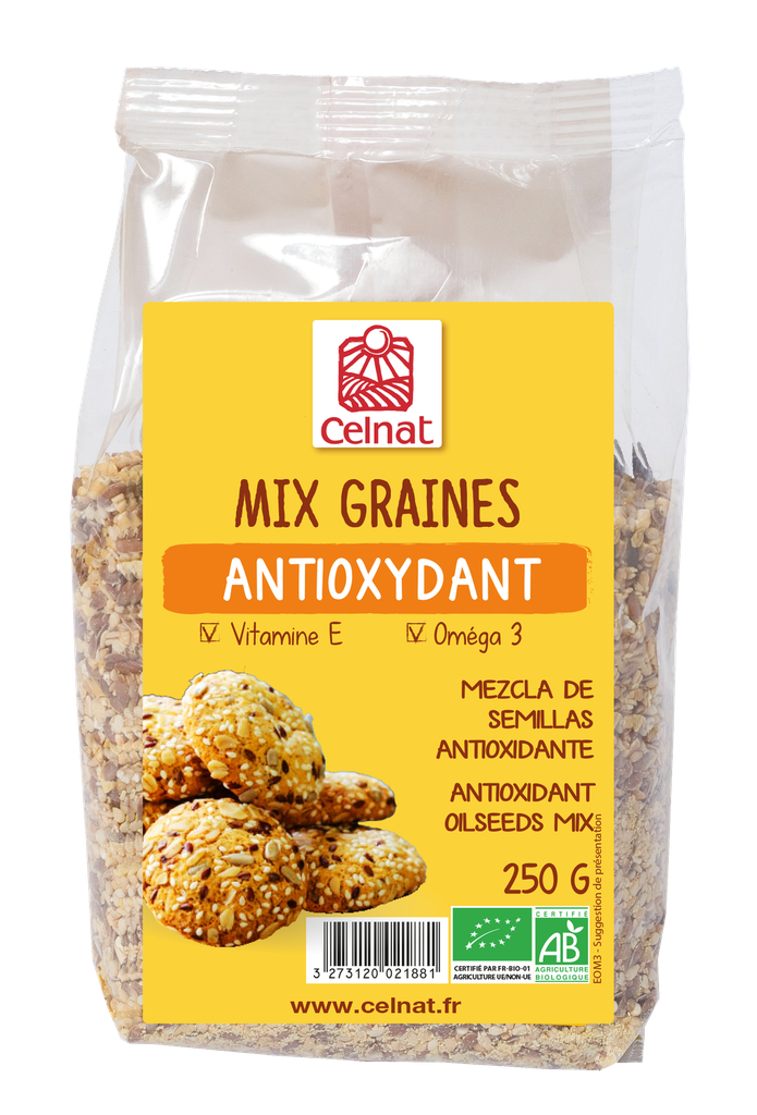 Mix graines antioxydant BIO 6 x 250 gr