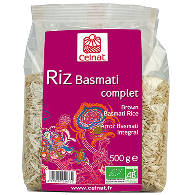 Riz basmati complet BIO 6 x 500 gr