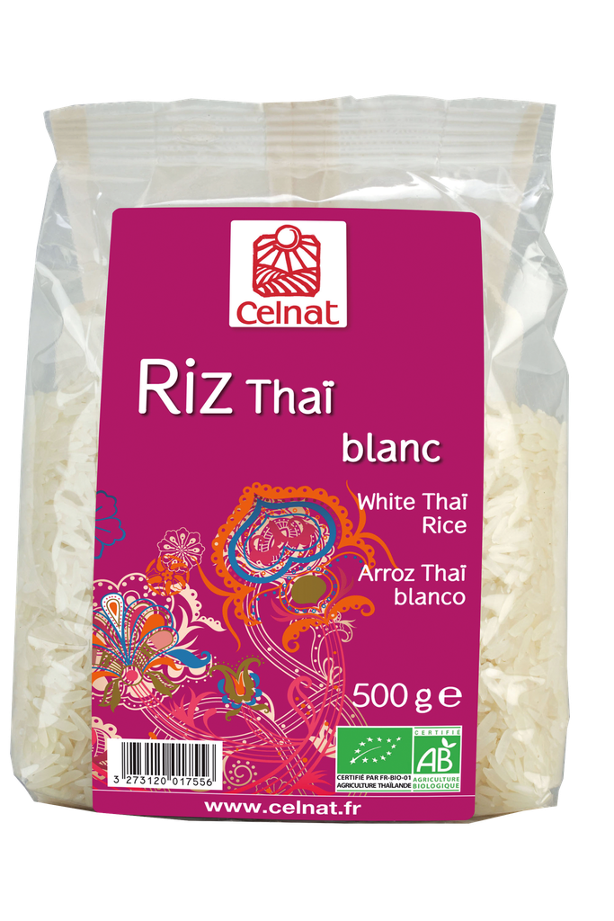 Riz Thaï blanc BIO 6 x 500 gr