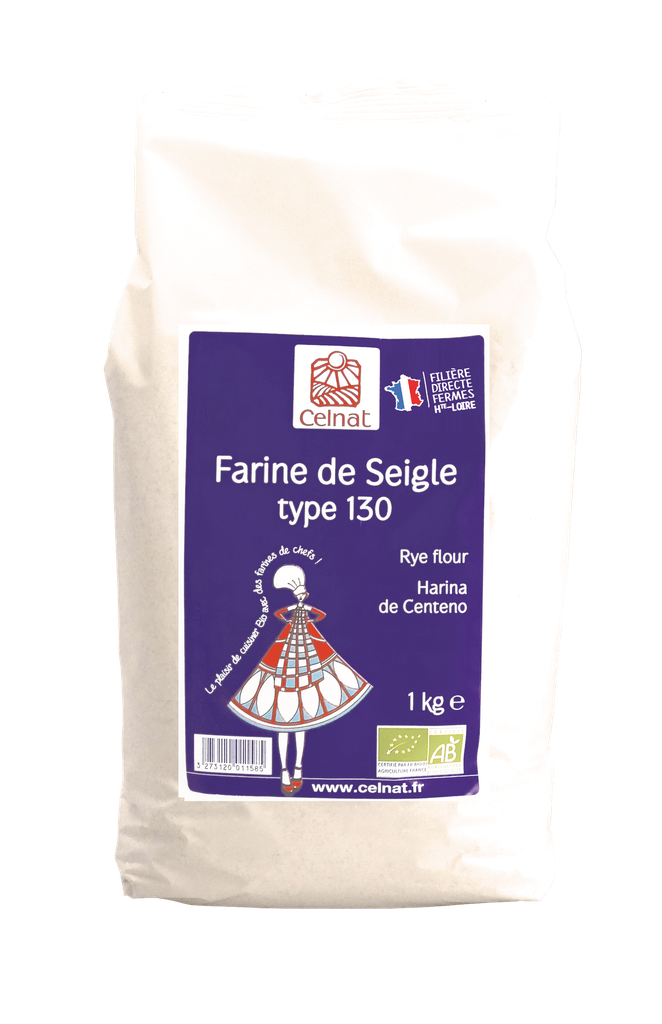 Farine seigle T130 BIO 6 x 1kg