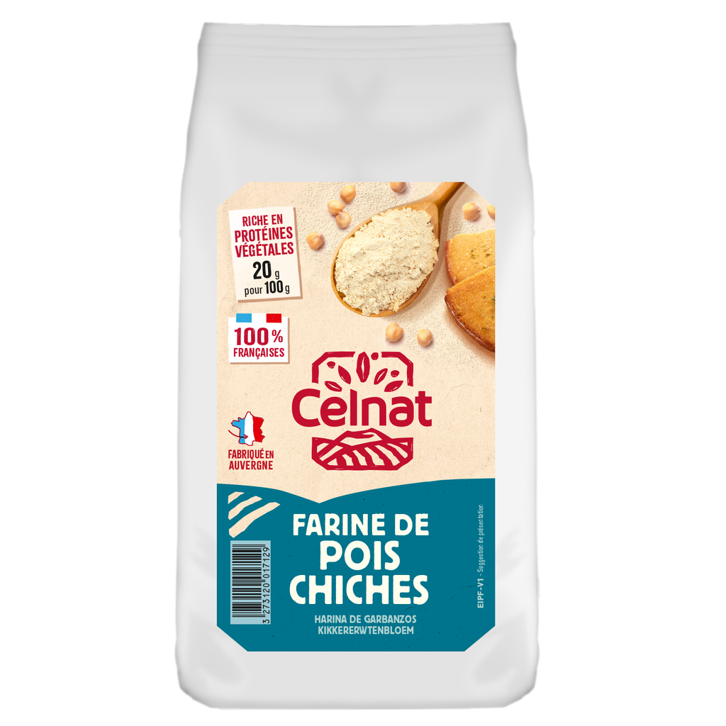 Farine de pois chiches BIO 6 x 500 gr
