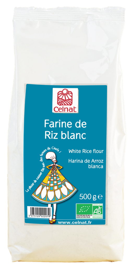 Farine de riz blanc BIO 6 x 500 gr