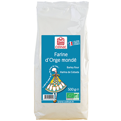 Farine d'orge mondé BIO 6 x 500 gr