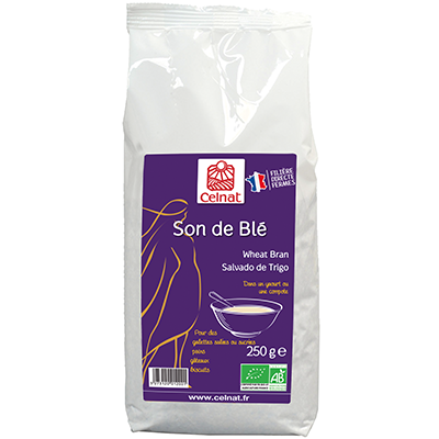 Son de blé BIO 10 x 250 gr