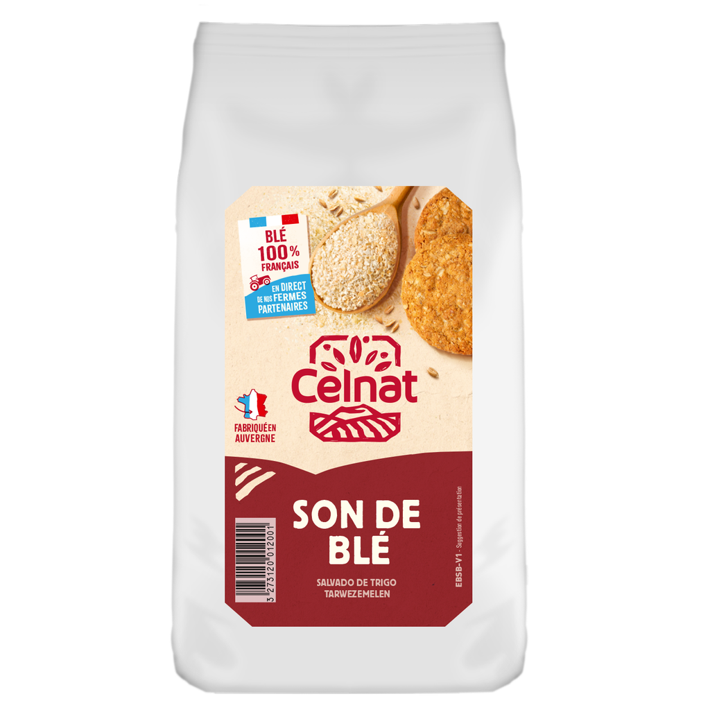 Son de blé BIO 250 gr — Carton de 10 pces