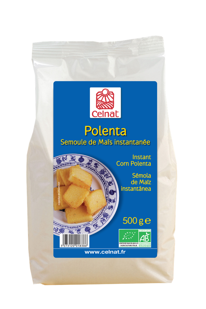 Polenta - Semoule de maïs instantanée BIO 6 x 500 gr