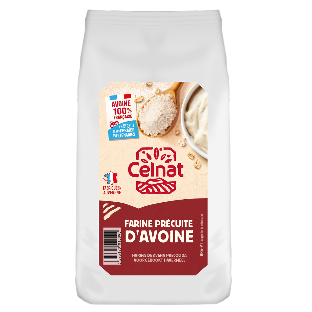 Crème d'avoine BIO 250 gr — Carton de 8 pces