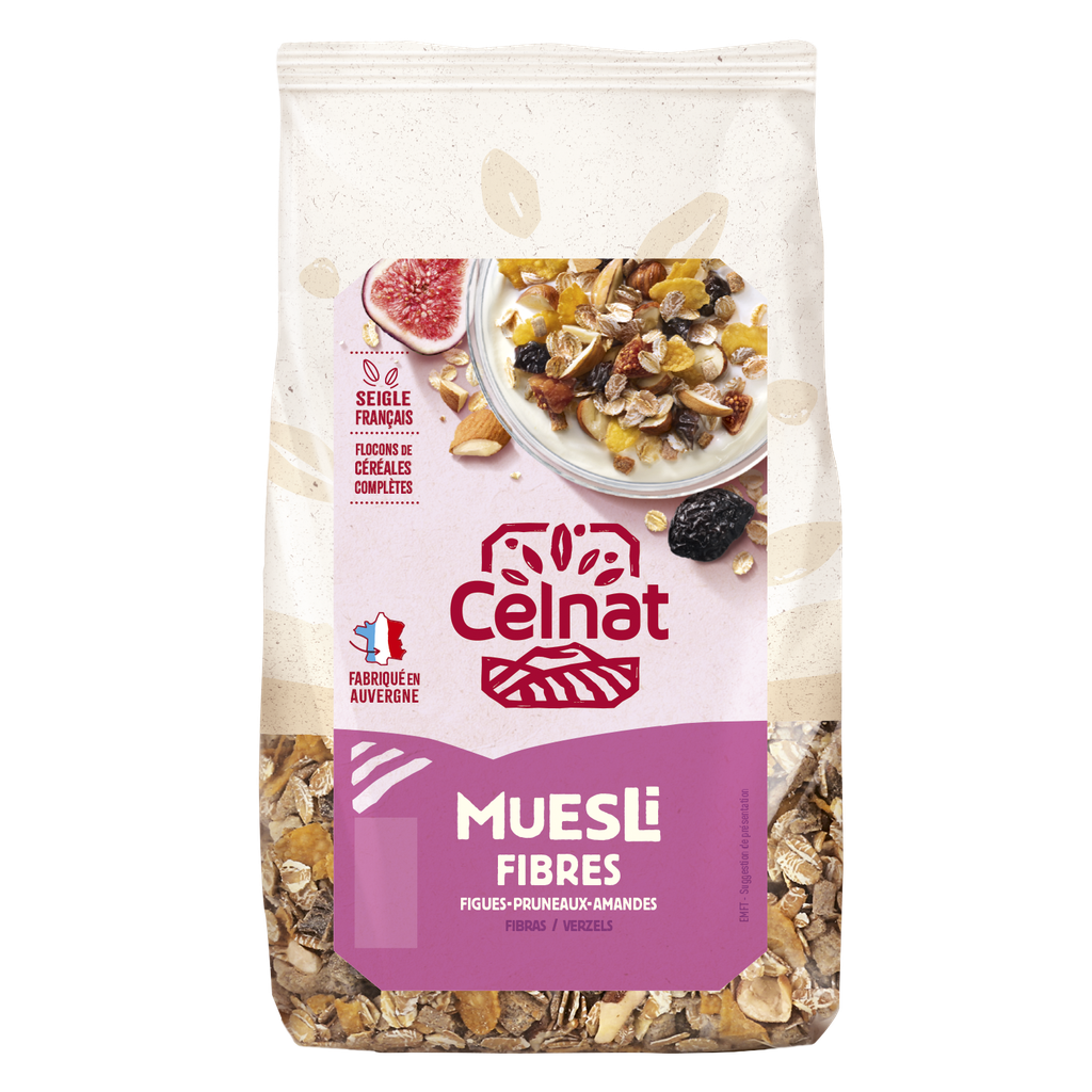 Muesli fibres BIO 6 x 375 gr