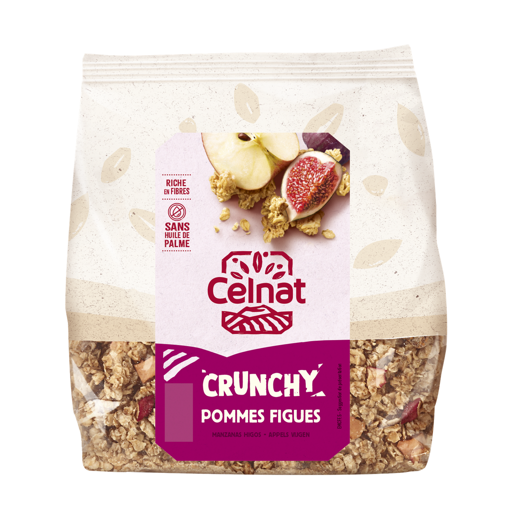 Crunchy pommes figues BIO 6 x 500 gr