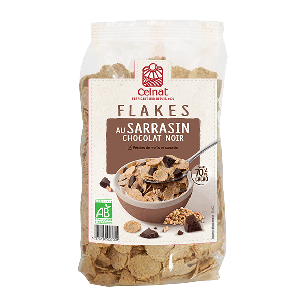 Flakes sarrasin chocolat BIO 6 x 300 gr