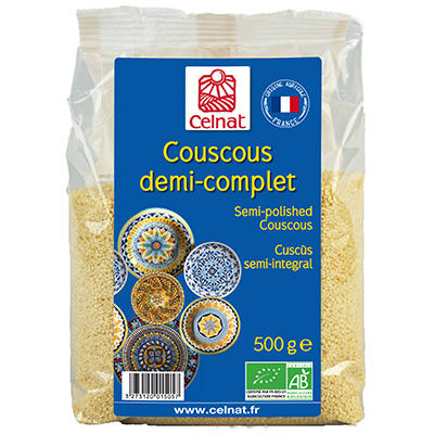 Couscous demi-complet BIO 6 x 500 gr