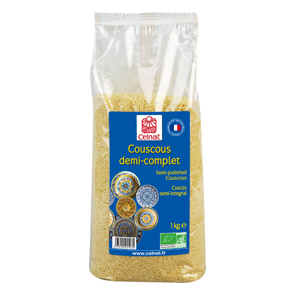 Couscous demi-complet BIO 6 x 1kg