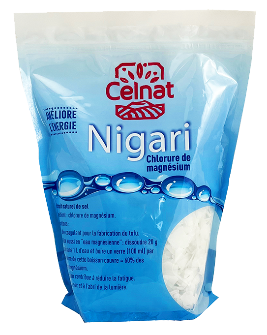 Nigari : chlorure de magnésium 1 kg — Carton de 6 pces