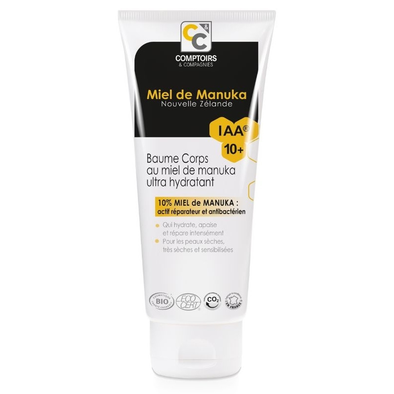 Baume ultra hydratant 10% miel de Manuka IAA10+ 3 x 200 ml