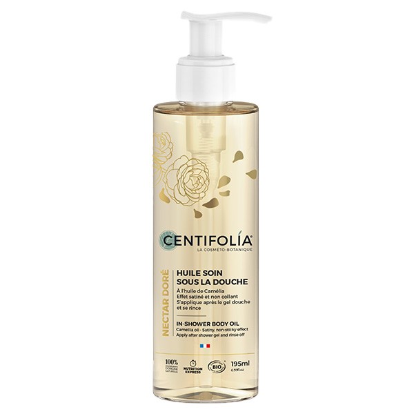 Huile Soin sous la douche Nectar Doré BIO 200ml — Carton de 6 pces