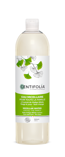 Eau micellaire pour la famille BIO 6 x 500 ml