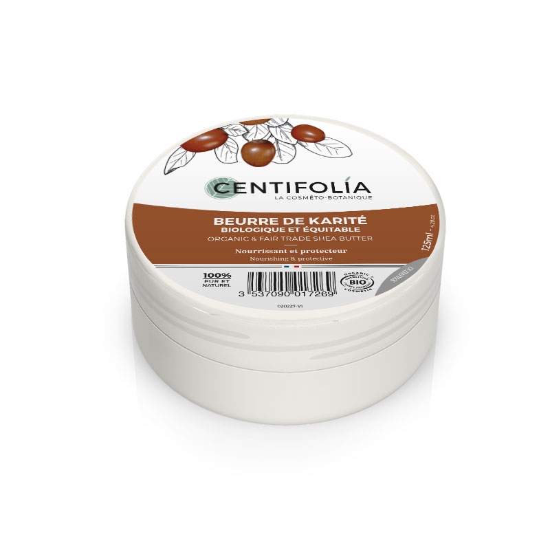 Beurre de karité BIO 125 ml — Carton de 6 pces