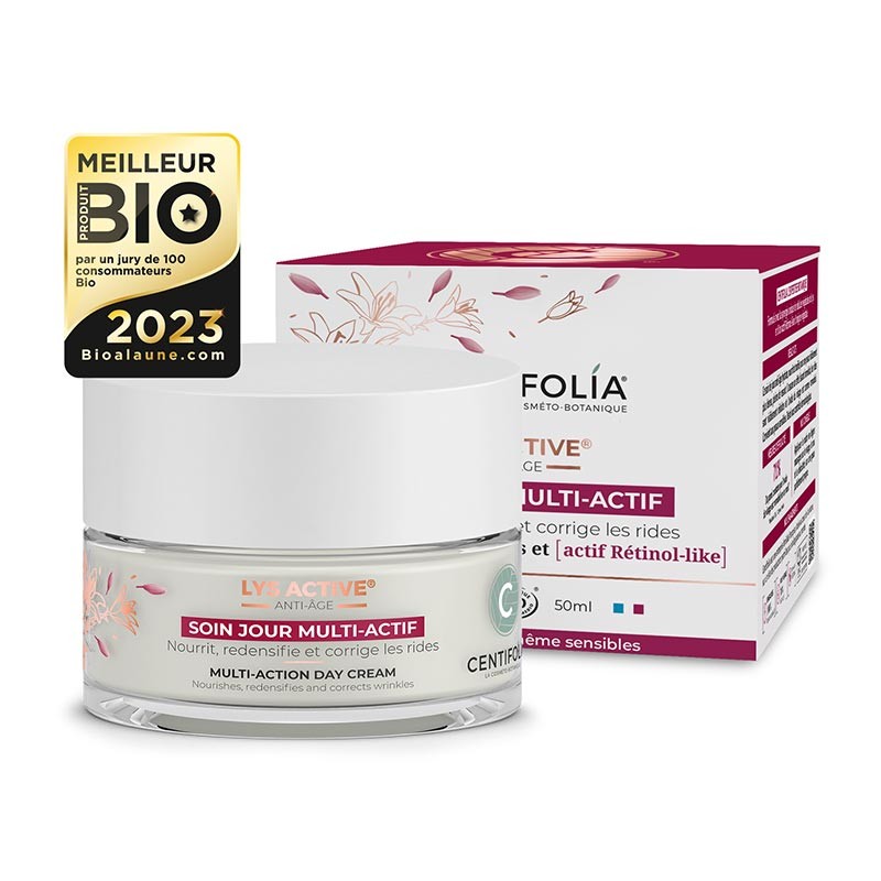 Soin jour multi actif lys active BIO 50 ml — Carton de 6 pces
