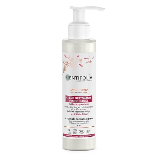 Crème nettoyante micro-perlée lys active BIO 145 ml — Carton de 6 pces