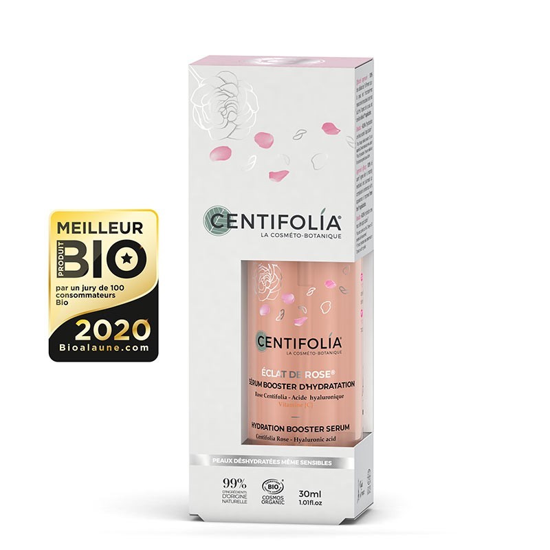 Sérum booster d'hydratation Eclat de rose® BIO 30 ml — Carton de 6 pces