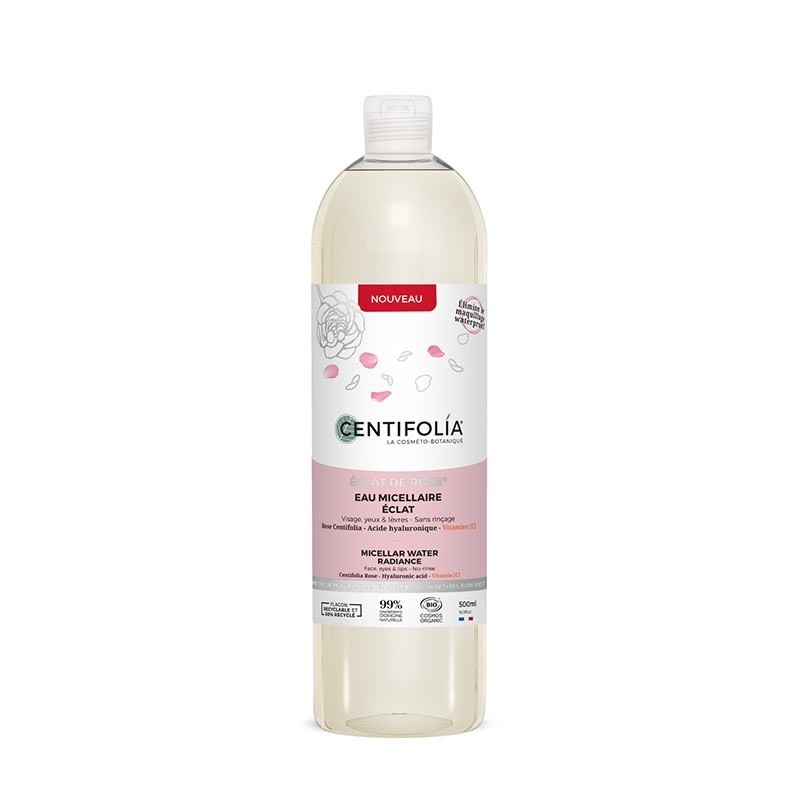 Eau Micellaire Eclat de rose® BIO 500 ml — Carton de 6 pces