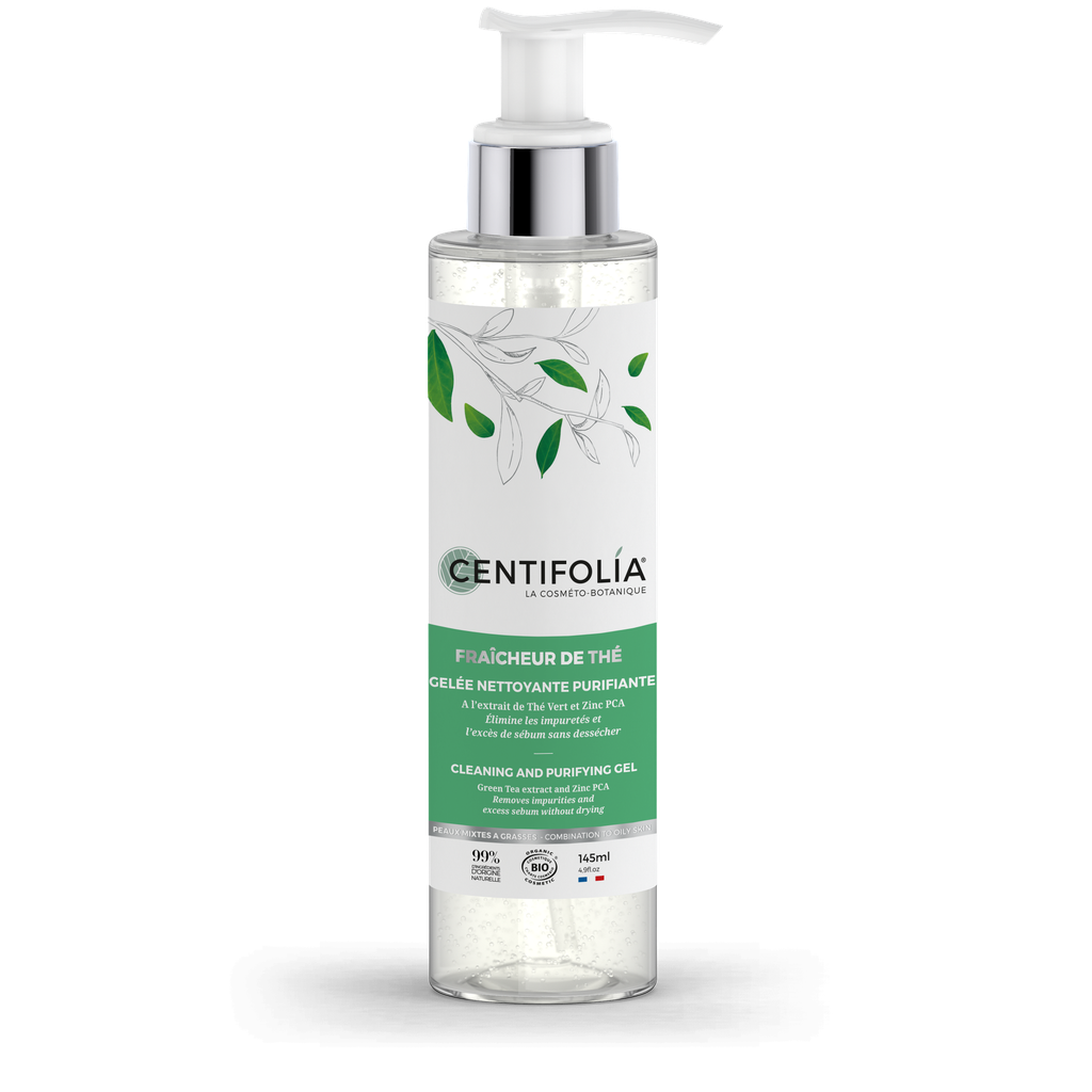 Gelée nettoyante purifiante - Fraîcheur de Thé BIO 145 ml — Carton de 6 pces