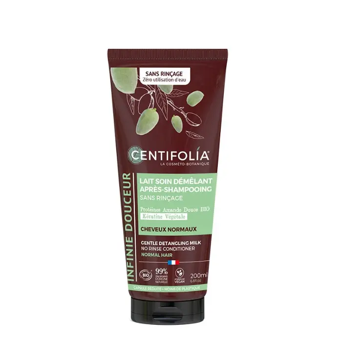 Lait soin démêlant douceur après-shampooing 2 en 1 BIO 6 x 200 ml