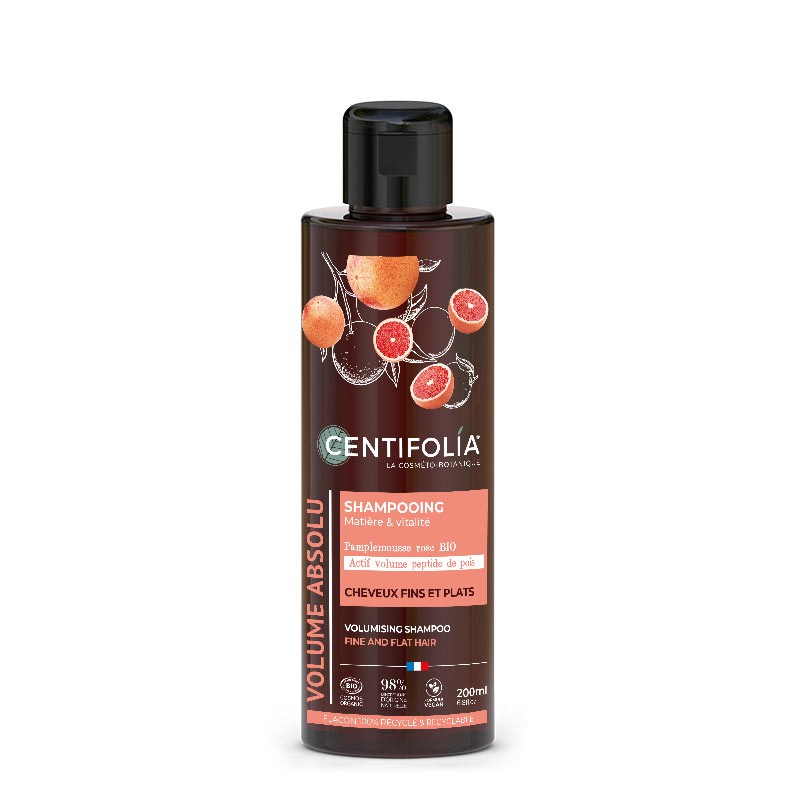 Shampooing volume - cheveux fins et plats BIO 6 x 200 ml