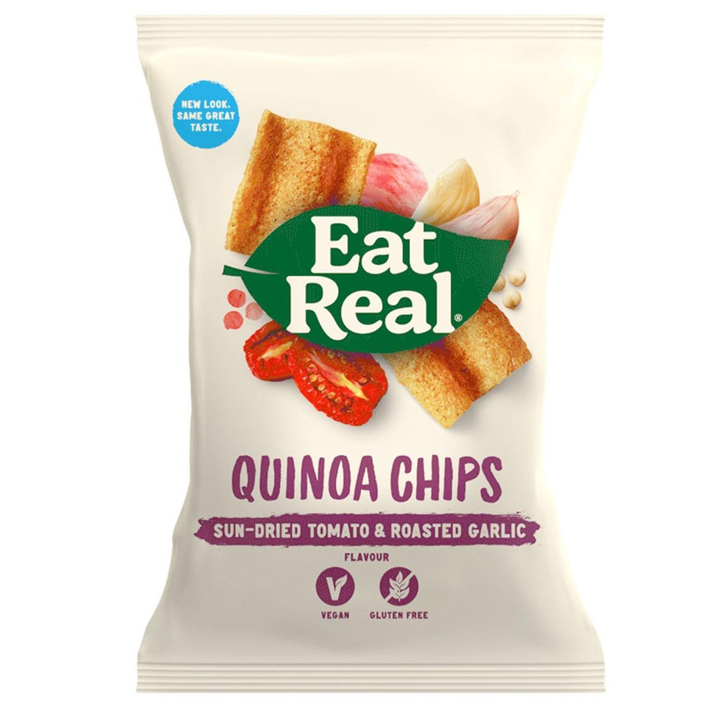 Chips quinoa Tomate séchée et ail 12 x 30 gr