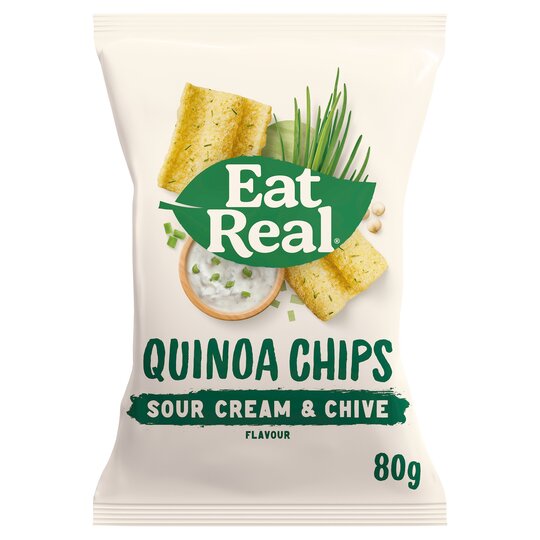 Chips quinoa Sour Cream et ciboulette 12 x 30 gr
