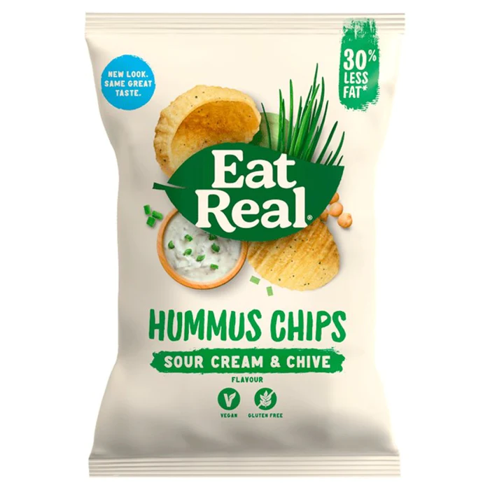 Chips hummus à l'aneth crémeux 10 x 135 gr