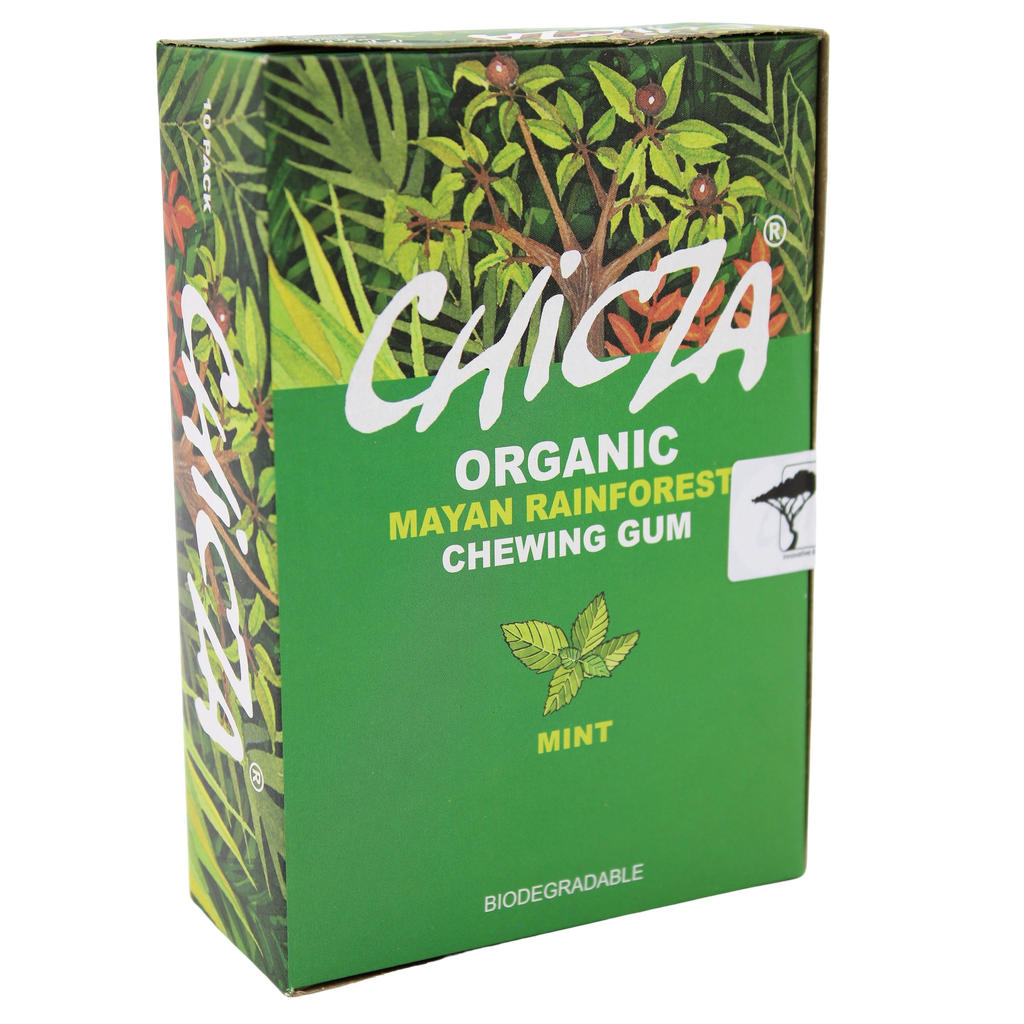 Chicza BIO Gomme à la menthe BIO 10 x 30 gr