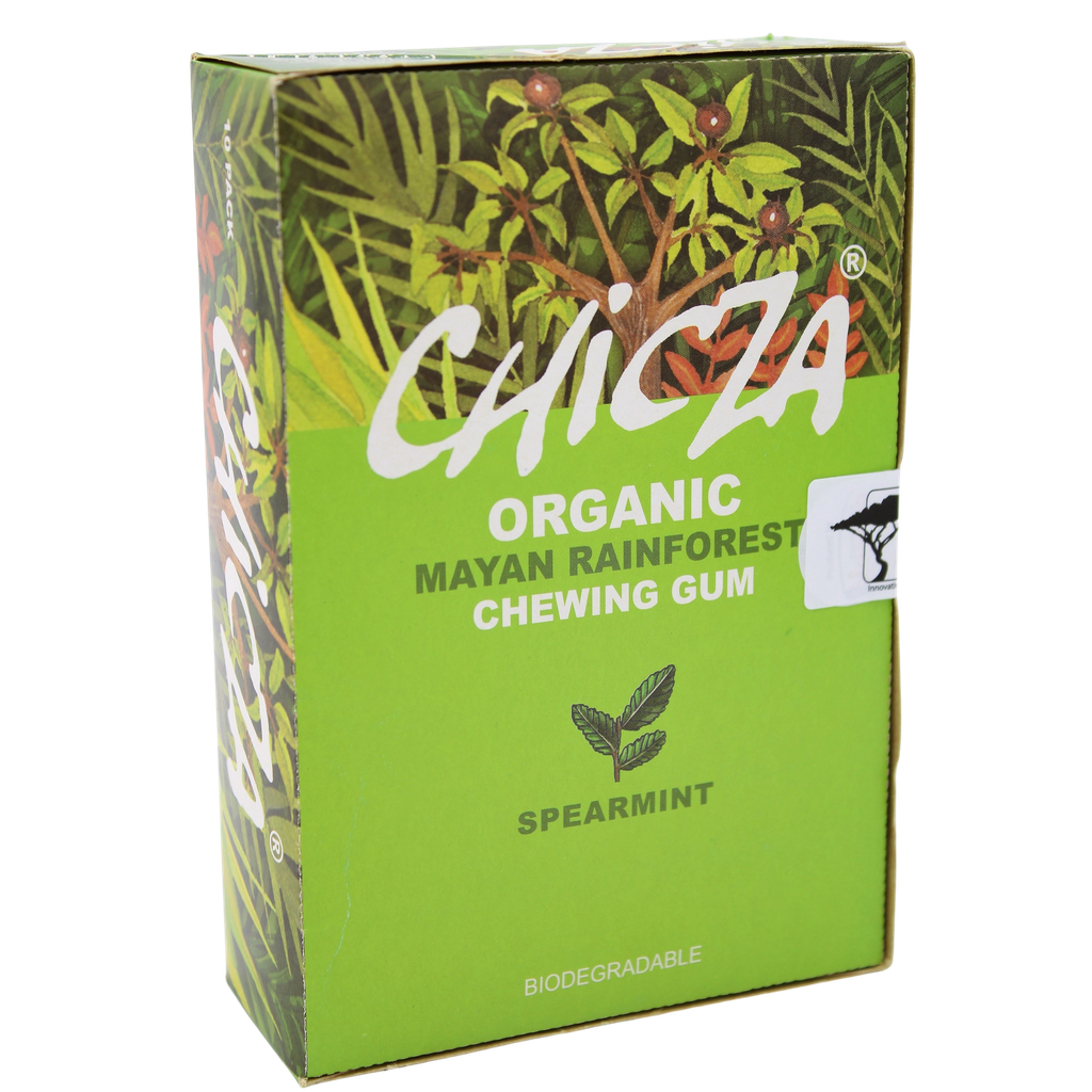Chicza BIO Gomme à la menthe verte BIO 10 x 30 gr