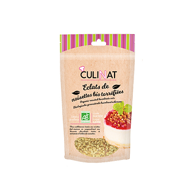 Eclats de noisettes torréfiées BIO 10 x 50 gr