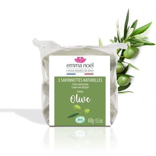 Savonnette olive BIO 6 x