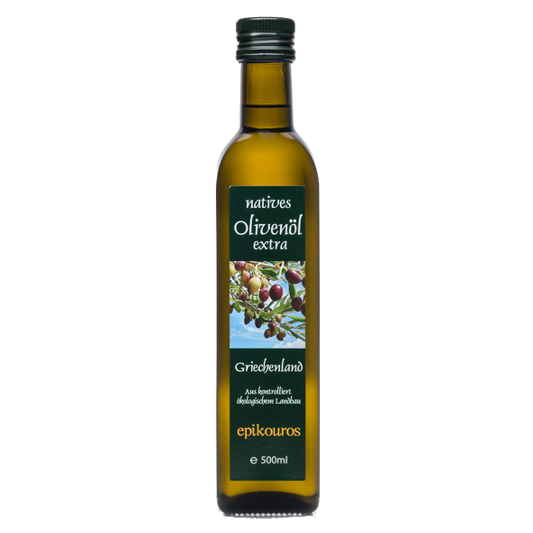 Huile olive extra vierge BIO 500 ml — Carton de 6 pces