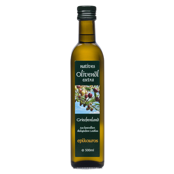 Huile olive extra vierge BIO 6 x 500 ml